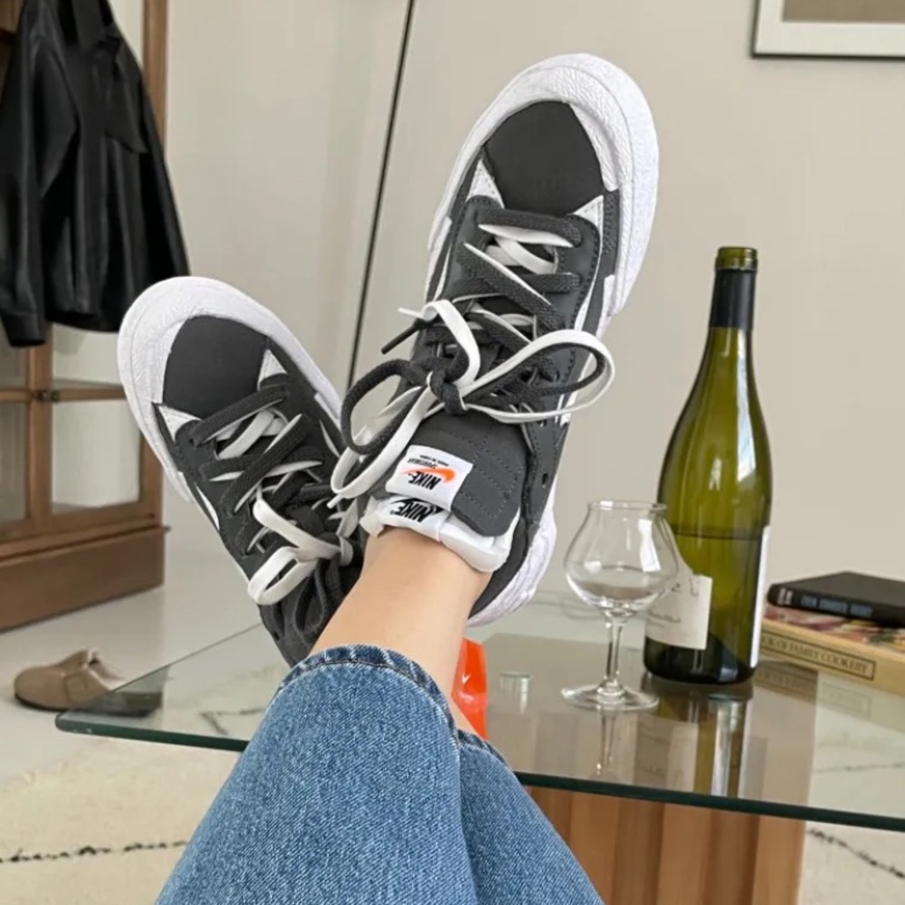 Sacai Nike Low Blazer Sneakers